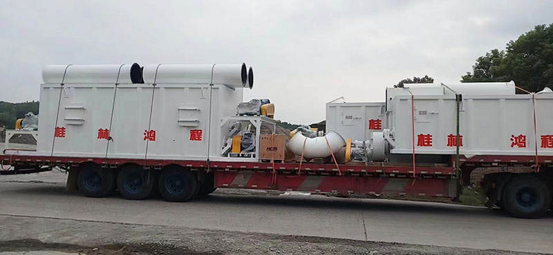 湖南某老板訂購時產(chǎn)十五噸氫氧化鈣生產(chǎn)線貨物到場剪影!