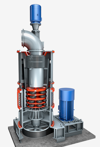 礦石粉碎機HCH超細(xì)環(huán)輥磨粉機