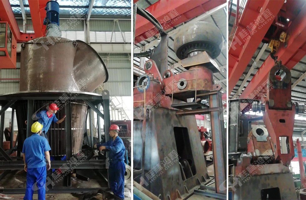 新型高產(chǎn)節(jié)能六輥大型礦石磨粉機(jī):HLM立式磨粉機(jī) 新型高產(chǎn)節(jié)能六輥大型礦石磨粉機(jī):HLM立式磨粉機(jī)